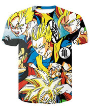 Load image into Gallery viewer, Super Saiyan Vegeta 3D T-shirt