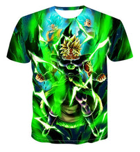 Load image into Gallery viewer, Dragonball Super Saiya 3D T-shirt