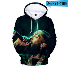 Load image into Gallery viewer, Nipsey Hussle 3D Sweatshirt