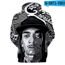 Load image into Gallery viewer, Nipsey Hussle 3D Sweatshirt