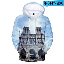 Load image into Gallery viewer, Architecture Notre Dame 3D Sweatshirt