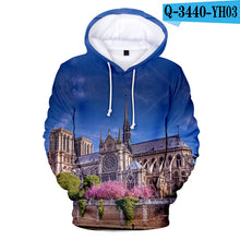 Load image into Gallery viewer, Architecture Notre Dame 3D Sweatshirt