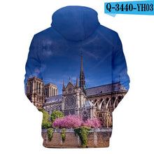 Load image into Gallery viewer, Architecture Notre Dame 3D Sweatshirt