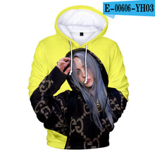 Load image into Gallery viewer, Billie Eilish 3D Sweatshirt