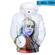 Load image into Gallery viewer, Billie Eilish 3D Sweatshirt
