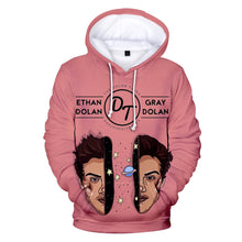 Load image into Gallery viewer, Pink Dolan Twins 3D Sweatshirt