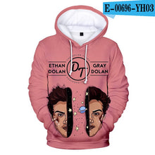 Load image into Gallery viewer, Pink Dolan Twins 3D Sweatshirt