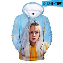 Load image into Gallery viewer, Billie Eilish 3D Sweatshirt