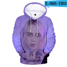Load image into Gallery viewer, Billie Eilish 3D Sweatshirt