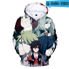 Load image into Gallery viewer, Darling in the Franxx 3D Sweatshirt