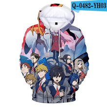 Load image into Gallery viewer, Darling in the Franxx 3D Sweatshirt