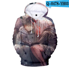 Load image into Gallery viewer, Darling in the Franxx 3D Sweatshirt