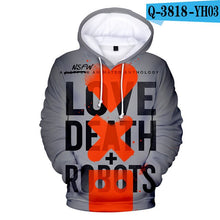 Load image into Gallery viewer, Love, Death and Robots 3D Sweatshirt