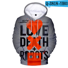 Load image into Gallery viewer, Death&amp;Robots 3D Sweatshirt