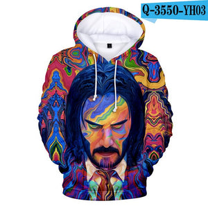 John Wick 3D Sweatshirt