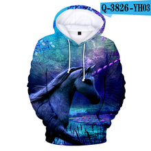 Load image into Gallery viewer, Unicorn 3D Sweatshirt