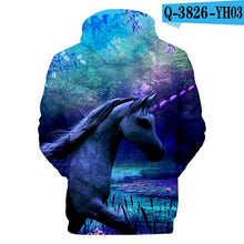 Load image into Gallery viewer, Unicorn 3D Sweatshirt