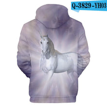 Load image into Gallery viewer, Unicorn 3D Sweatshirt