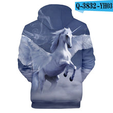 Load image into Gallery viewer, Unicorn 3D Sweatshirt