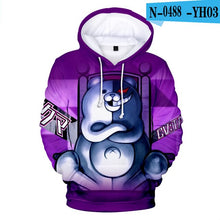 Load image into Gallery viewer, Monokuma 3D Sweatshirt