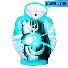 Load image into Gallery viewer, Monokuma 3D Sweatshirt
