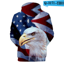 Load image into Gallery viewer, American Flag 3D Sweatshirt