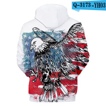 Load image into Gallery viewer, American Flag 3D Sweatshirt