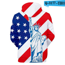 Load image into Gallery viewer, American Flag 3D Sweatshirt
