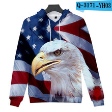 Load image into Gallery viewer, American Flag 3D Sweatshirt