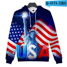Load image into Gallery viewer, American Flag 3D Sweatshirt