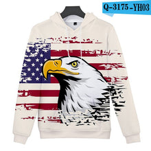Load image into Gallery viewer, American Flag 3D Sweatshirt