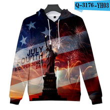 Load image into Gallery viewer, American Flag 3D Sweatshirt