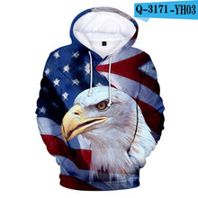 Load image into Gallery viewer, American Flag 3D Sweatshirt