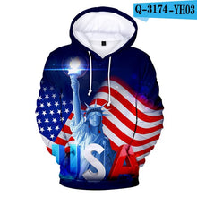 Load image into Gallery viewer, American Flag 3D Sweatshirt