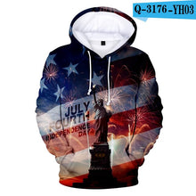 Load image into Gallery viewer, American Flag 3D Sweatshirt
