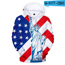 Load image into Gallery viewer, American Flag 3D Sweatshirt