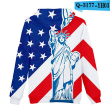 Load image into Gallery viewer, American Flag 3D Sweatshirt