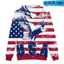 Load image into Gallery viewer, American Flag 3D Sweatshirt